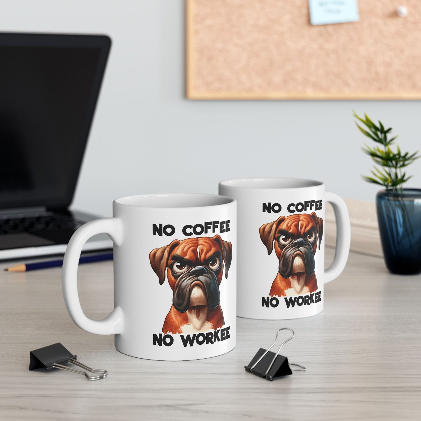 Funny Boxer Dog Ceramic Mug - Perfect Gift for Dog Lovers