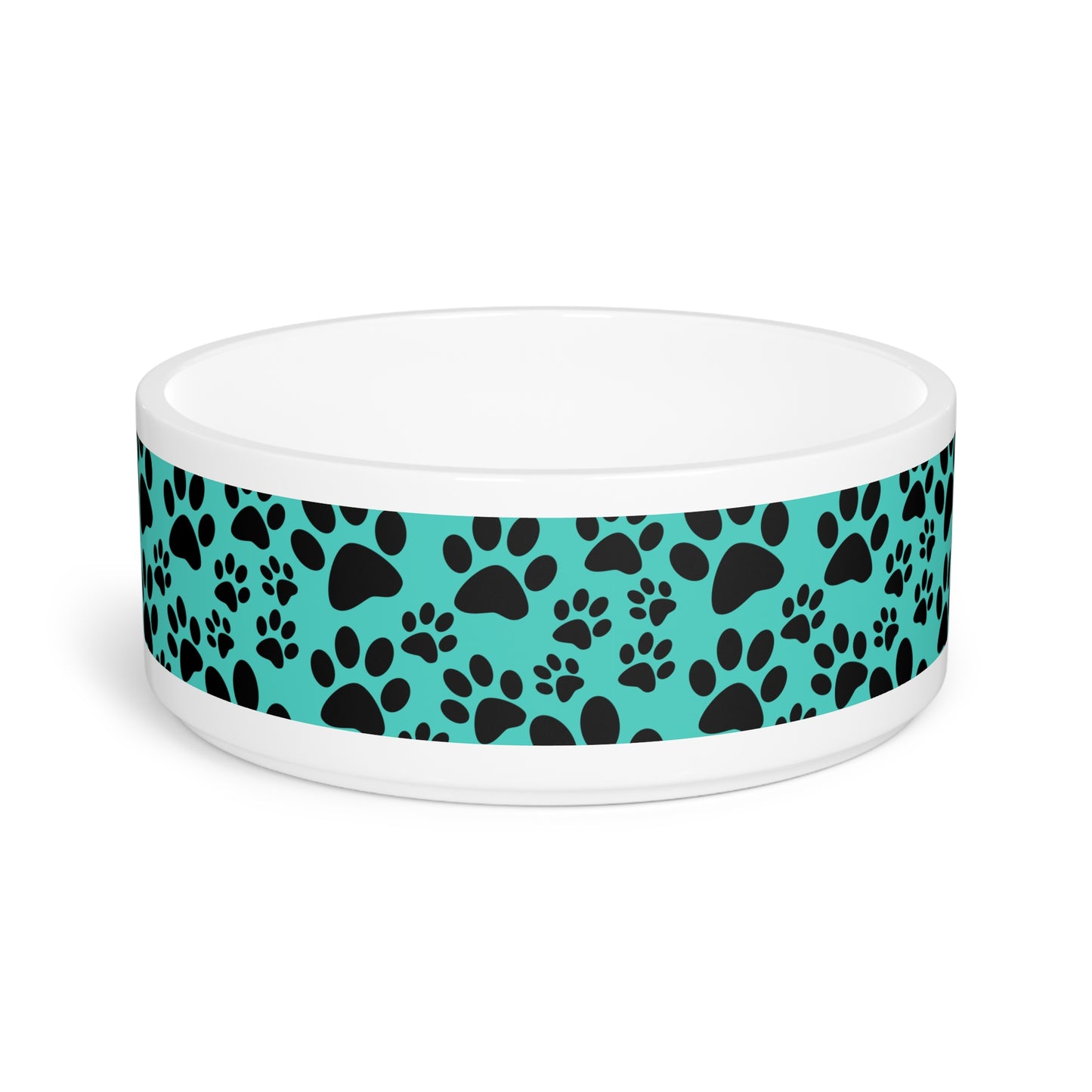 Paw Print Pet Bowl - Cute & Durable Dog Dish for Pet Lovers