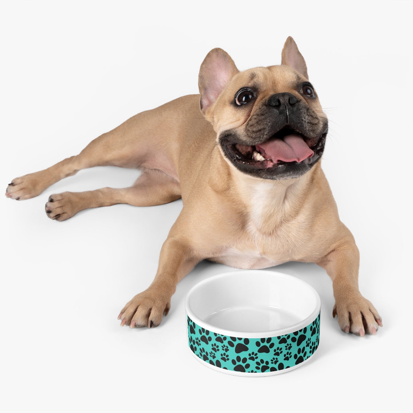 Paw Print Pet Bowl - Cute & Durable Dog Dish for Pet Lovers